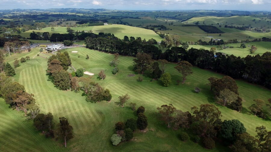 Korumburra GC: Aerial