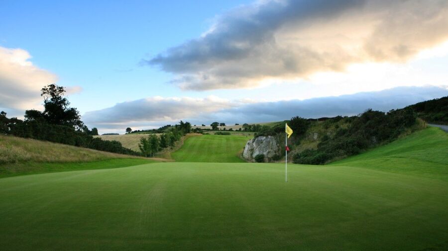 14th green on Druids Heat