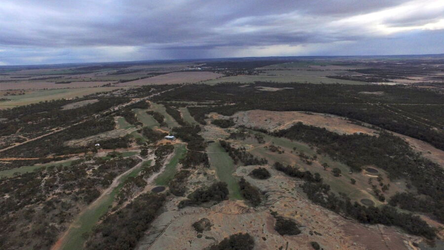 Hyden GC: Aerial view