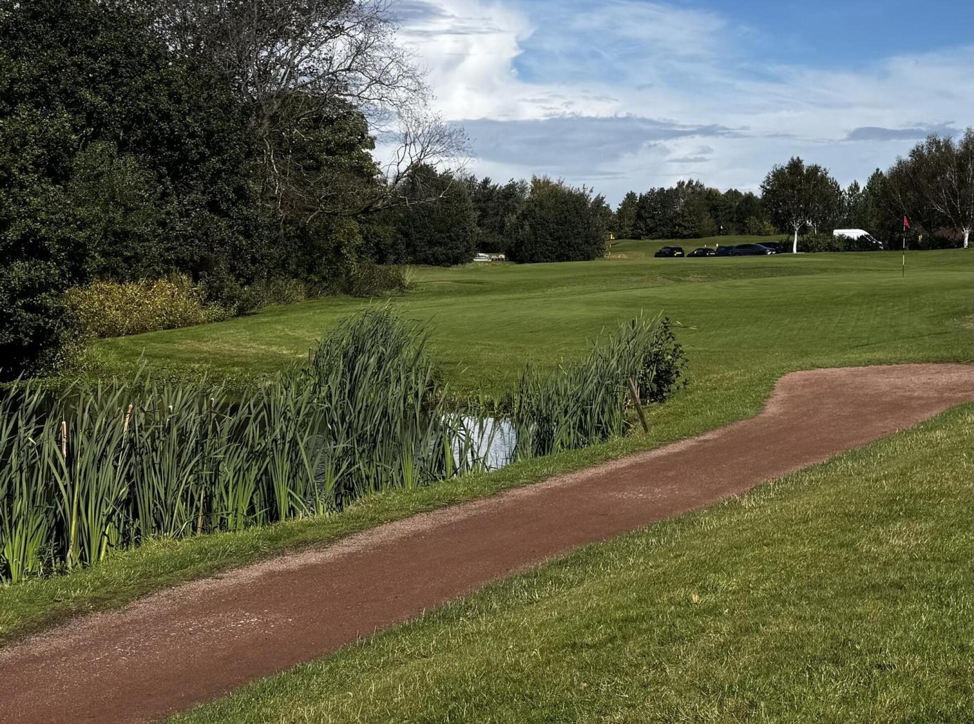 9th green with water in front (Photo submitted by leslo62 on 09/14/2025)