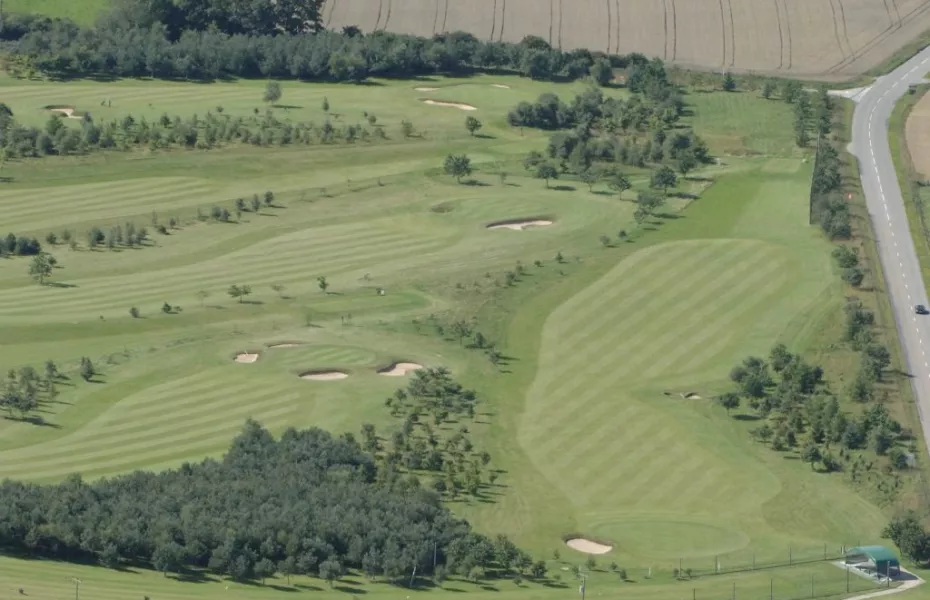 Kinloss Country GC: aerial view