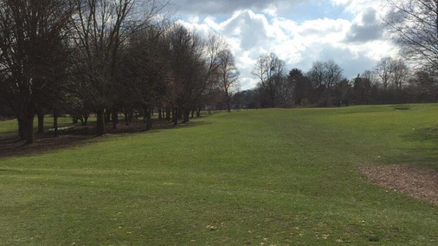 3rd green at Colne Valley