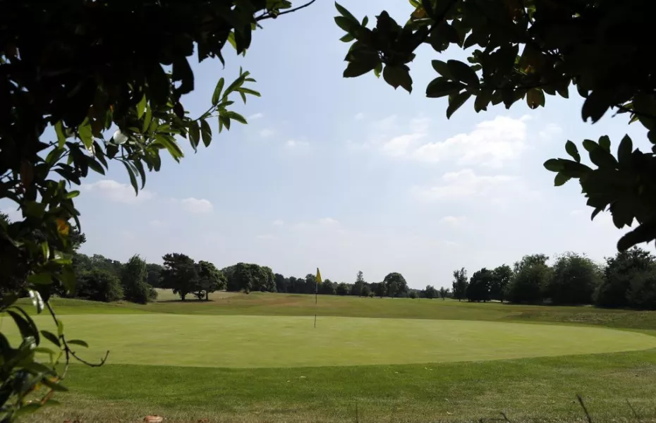 Green at Whitewebbs Golf Club
