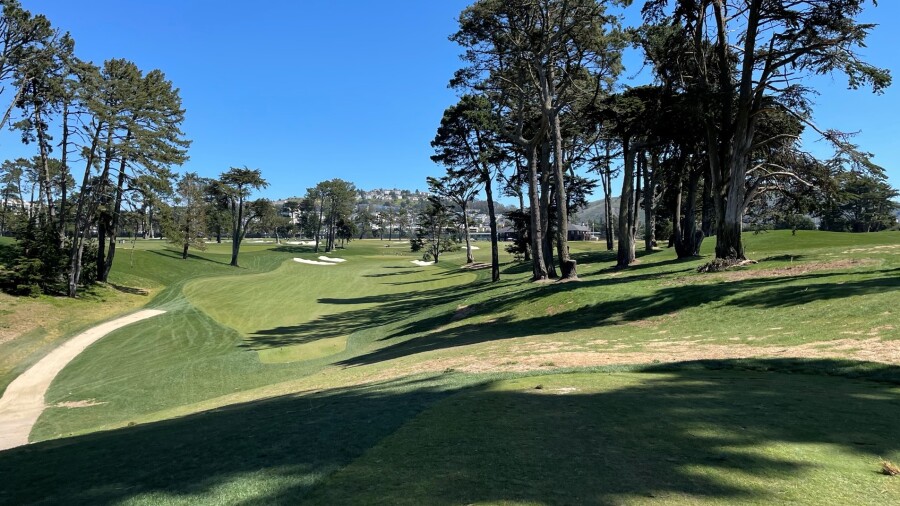 Lake Merced Golf Club - hole 6