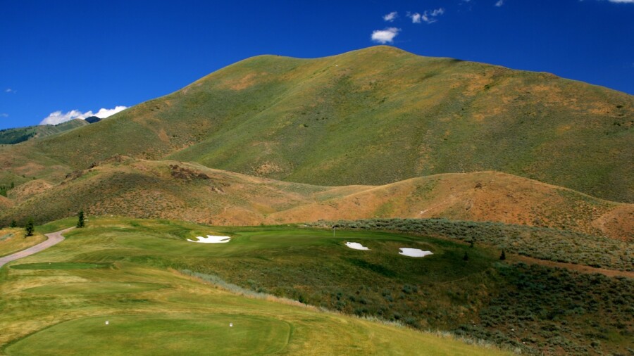 Sun Valley Resort's White Clouds golf course - hole 7