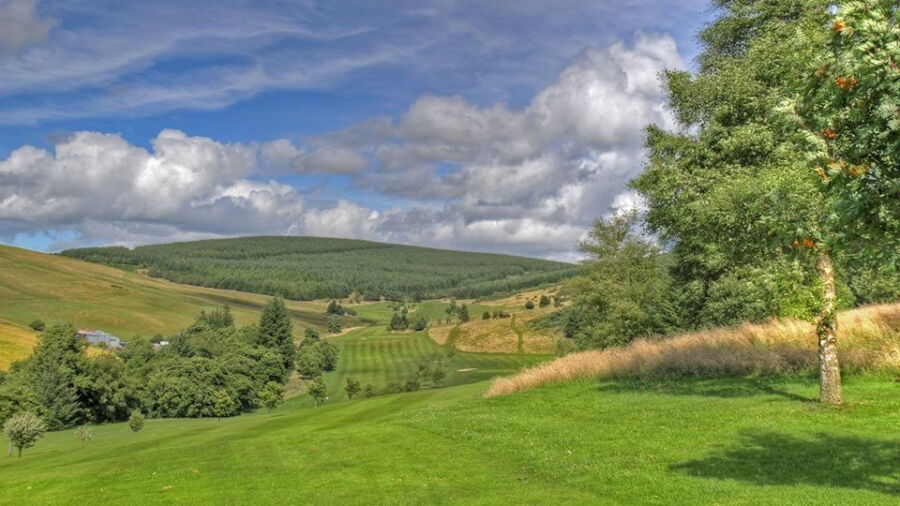 Great conditions at Galashiels Golf Club