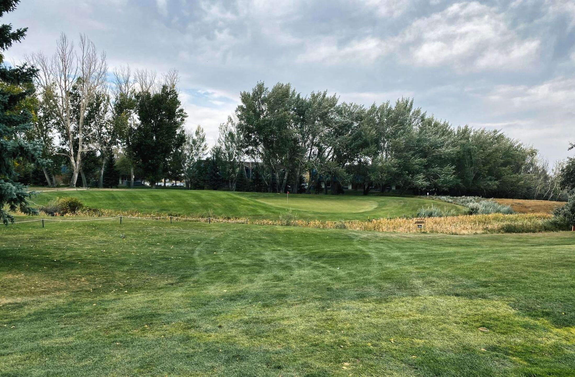 Connaught GC, Hole 13, Par 5, 501 yds, (Photo submitted by DYakimec on 10/24/2023)