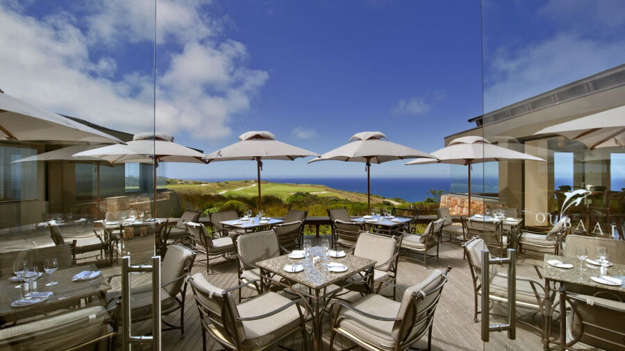 Oubaai GC: Clubhouse terrace