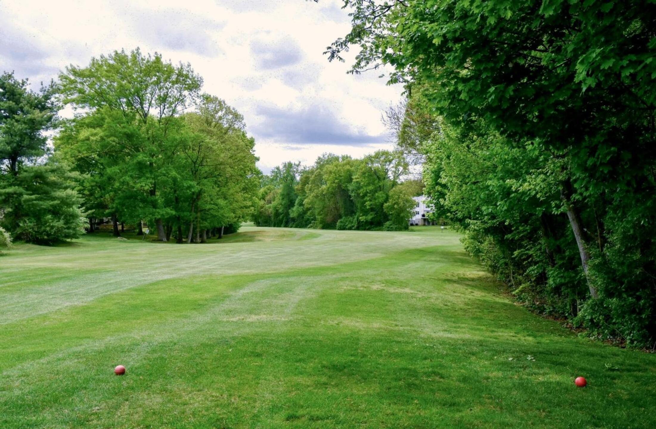 The second, a dogleg-left, plays to a wide fairway that gradually tightens. (Photo submitted by AptlyLinked on 05/17/2026)