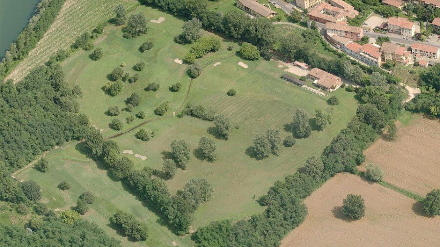 Ticino GC: Aerial view
