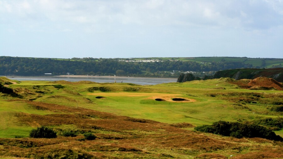 Pennard Golf Club in Wales - No. 10
