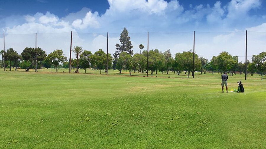 Whispering Lakes GC: Driving range