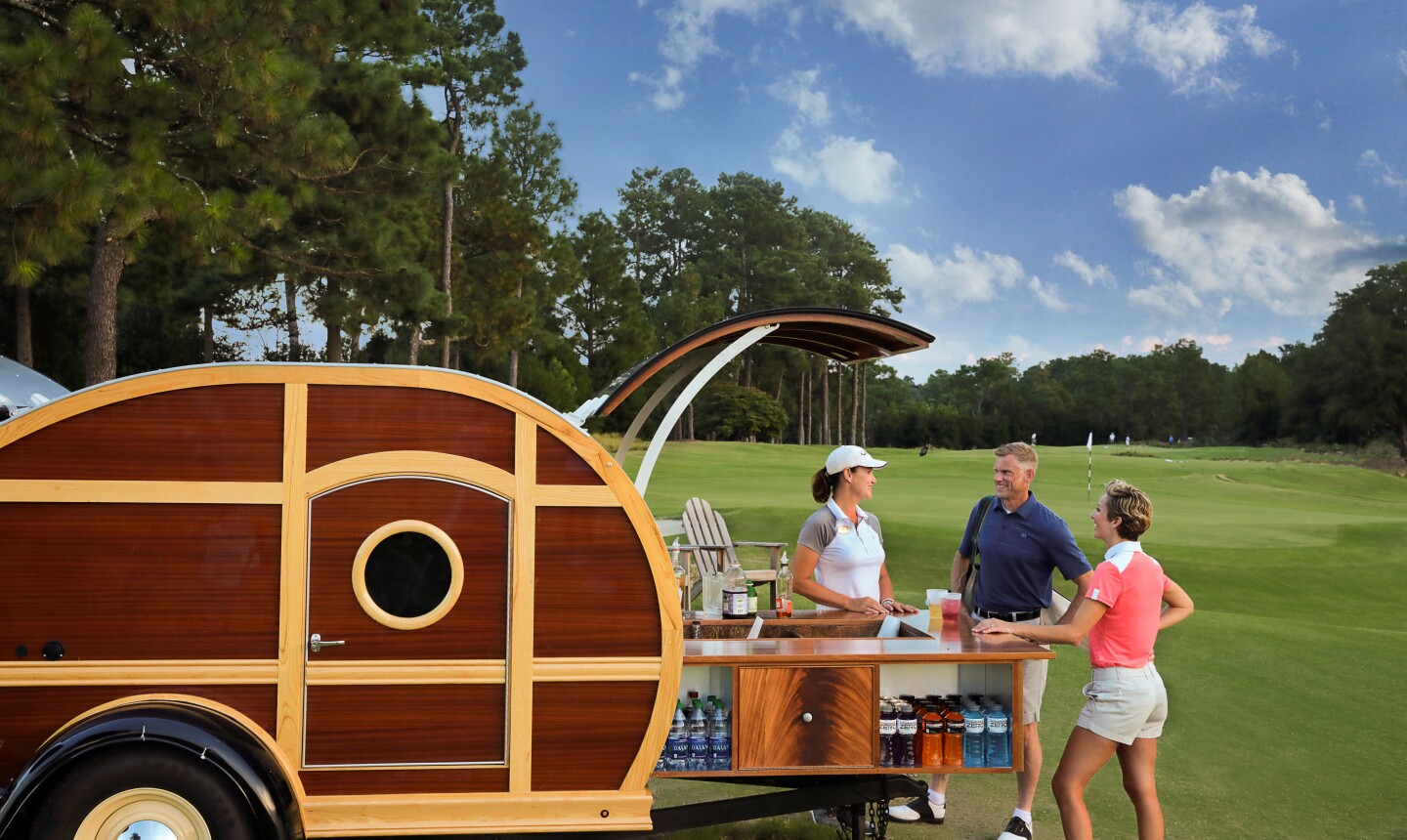 Reinventing the golf beverage cart