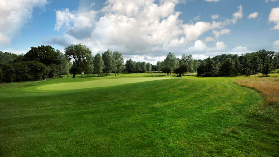 15th green at Benton Hall Golf Club