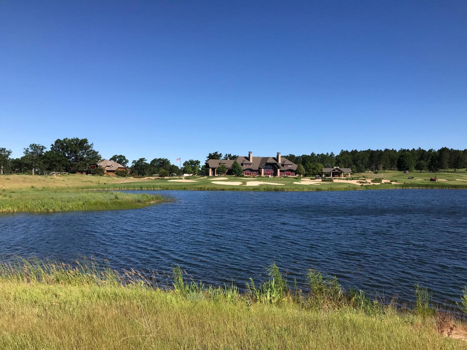 The par-3 ninth (Photo submitted by JasonDeeganGA on 07/07/2018)