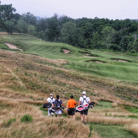 Erin Hills Golf Course caddies