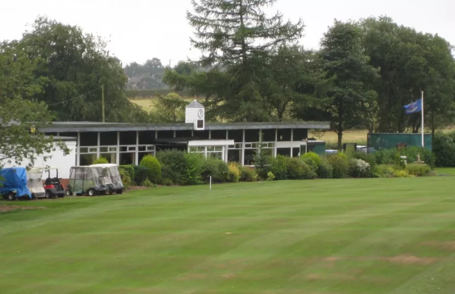 Harwood GC: clubhouse