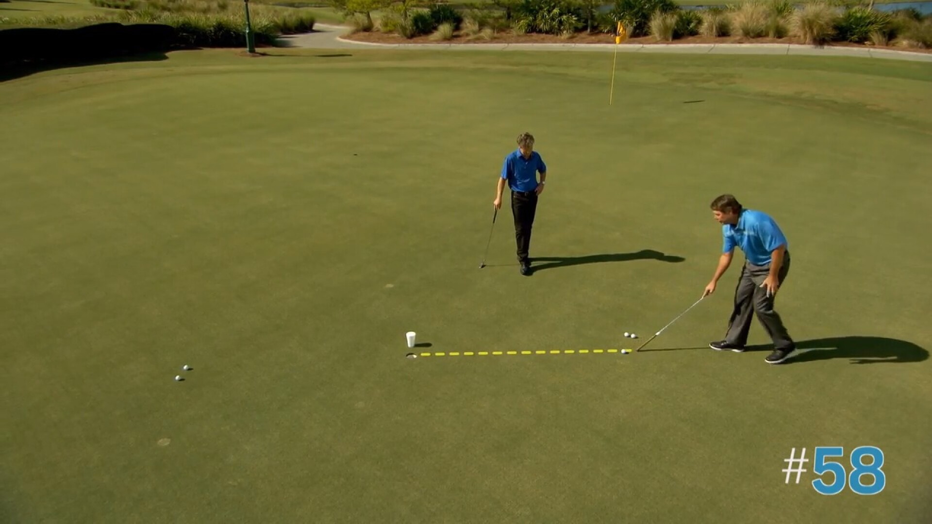 Tip 58 - Paul Azinger - Black To White Putting