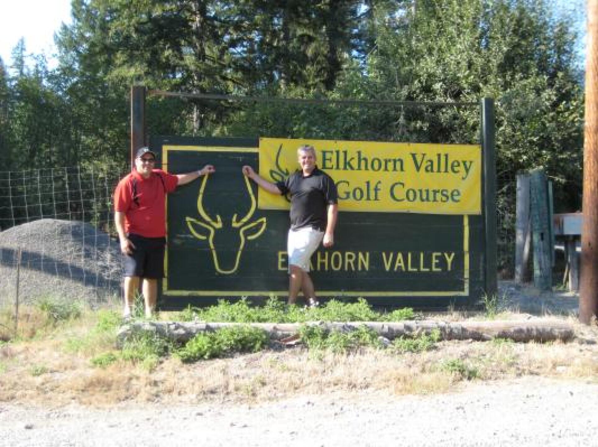 At the sign (Photo submitted by null on 09/23/2012)