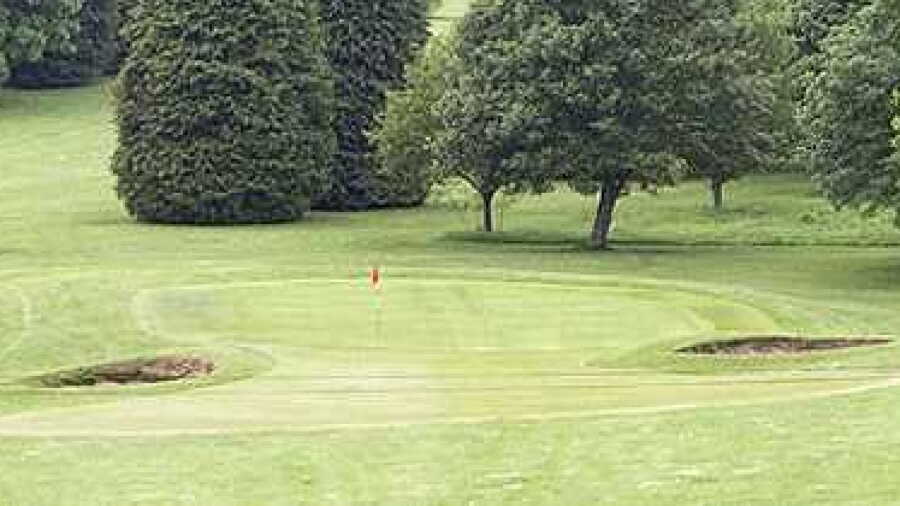 17th green at the Forest of Dean Golf Course