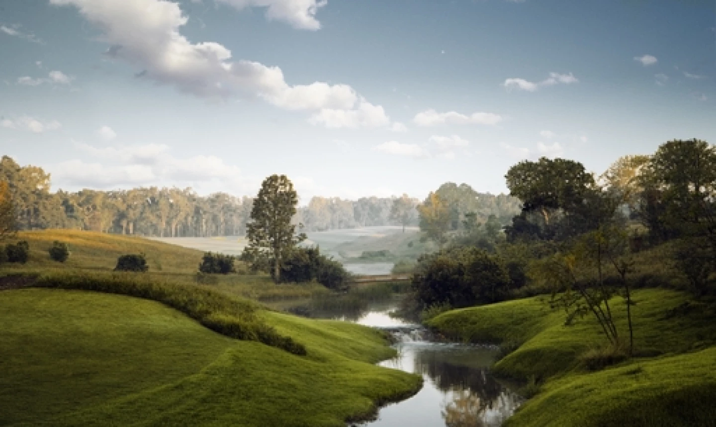 Fallen Oak Golf Club - 1st hole