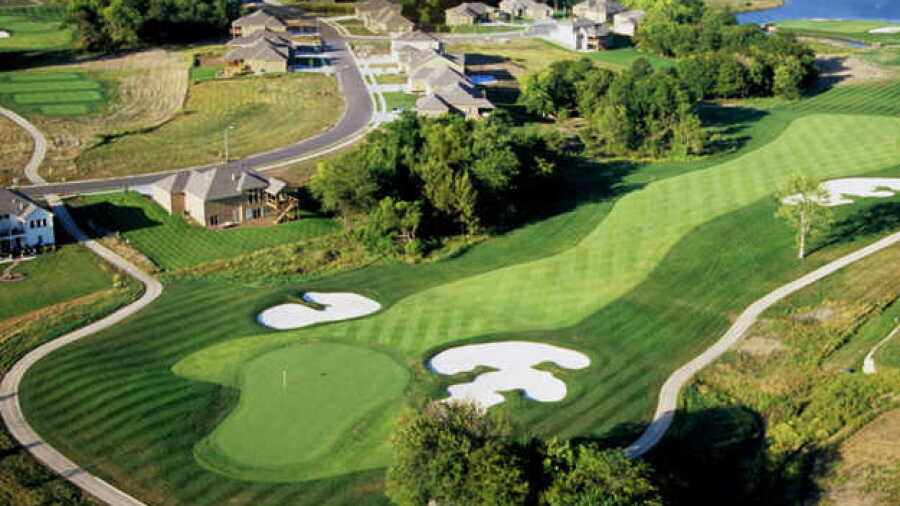 Creekmoor GC: Aerial view