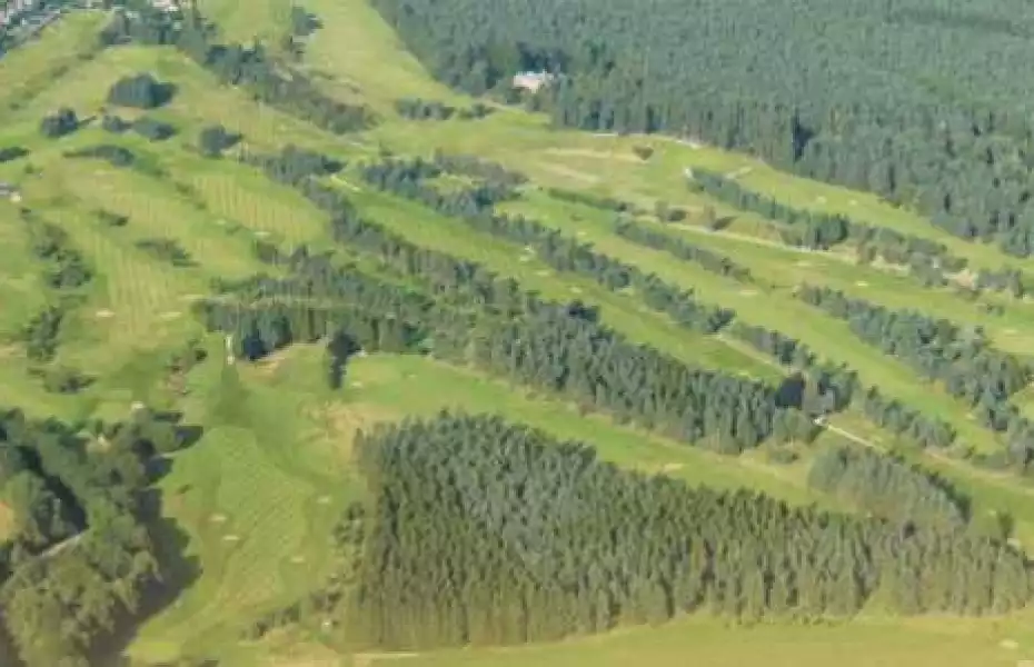 Edzell GC - Old: Aerial view