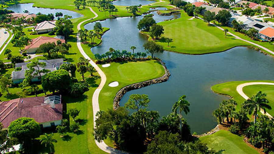 Kelly Greens GCC: Aerial view