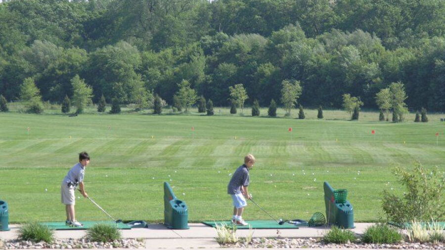 Creekside GC: Driving range