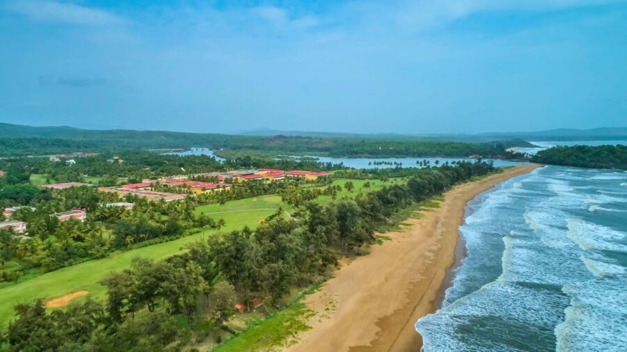 The Lalit Golf & Spa Resort Goa: Aerial view