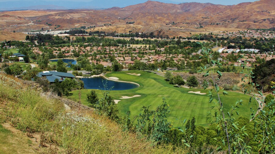Glen Ivy golf course - hole 18