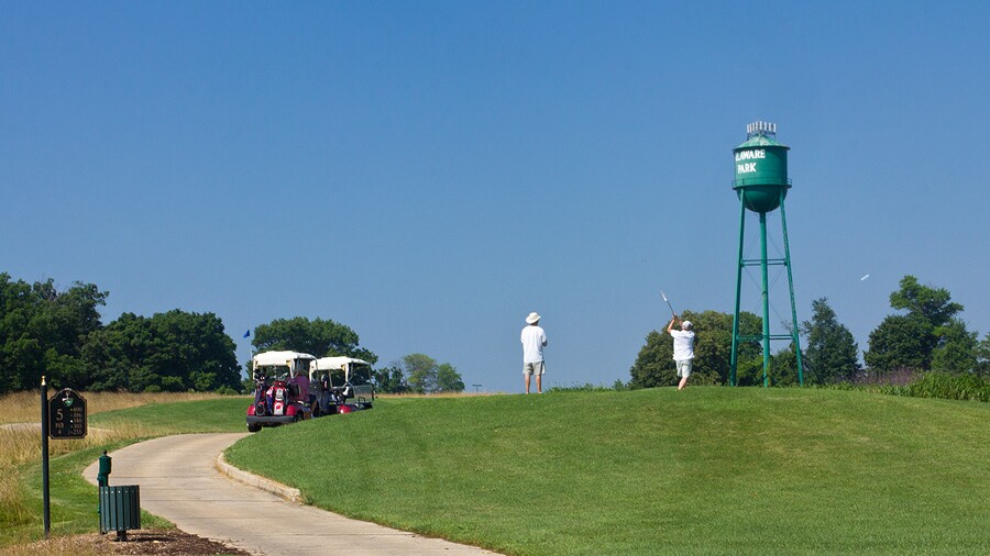 White Clay Creek C.C. golf course - hole 5