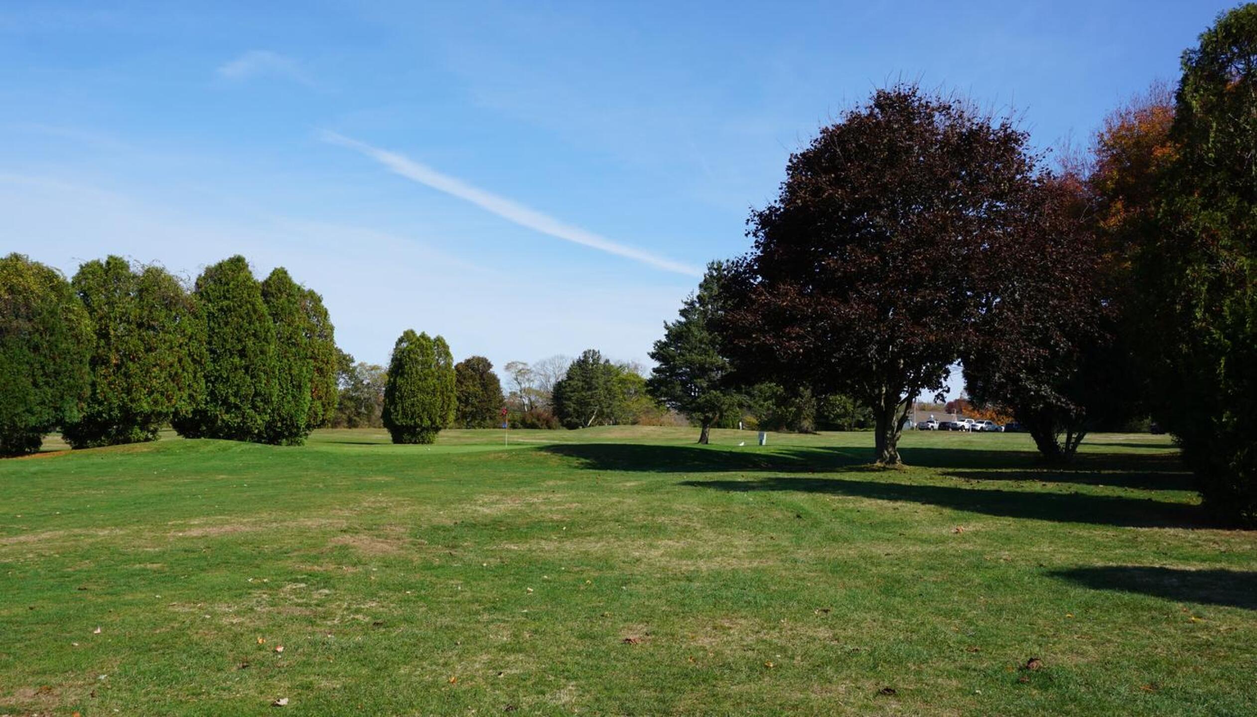 A good finisher, the ninth ends on this diminutive green. (Photo submitted by AptlyLinked on 10/18/2020)