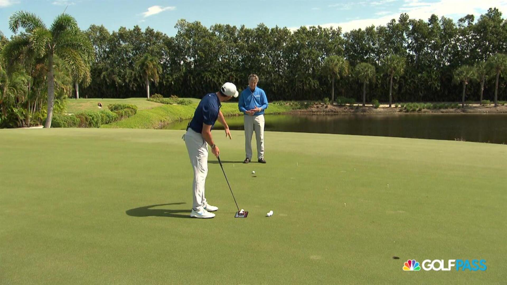 Playing Lesson Xtra: Rory's Putting Warm-Up