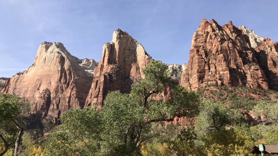 Zion National Park - scenery 