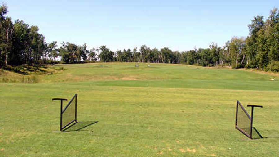 Lake of the Sandhills GC: Driving range