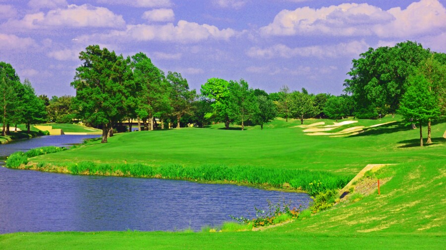 TPC Four Seasons golf course - no. 4