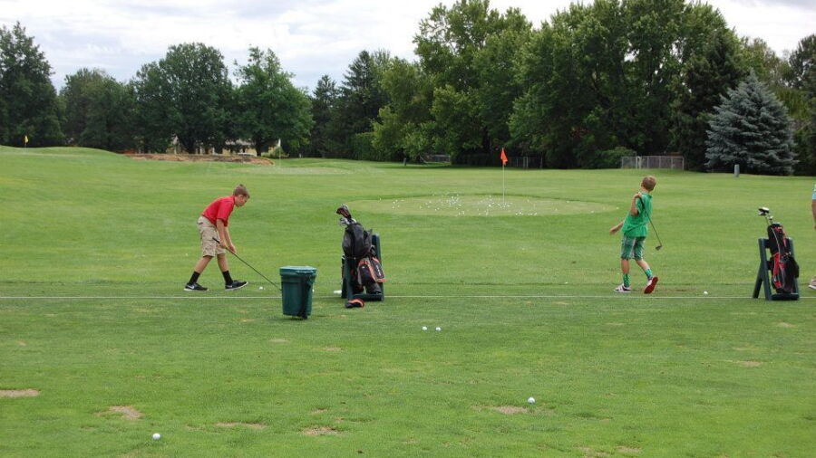 Meadow Springs CC: Practice area