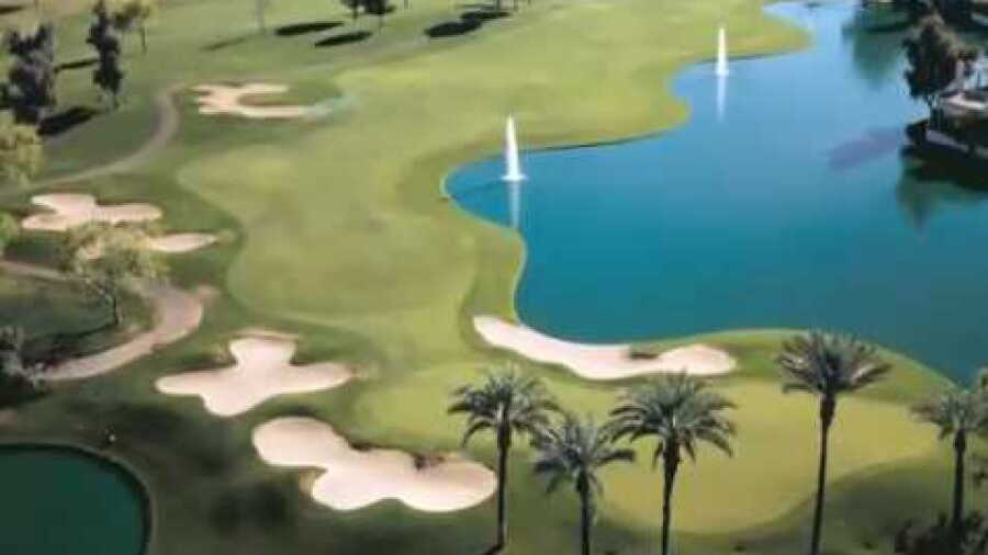 Arroyo at Gainey Ranch GC: Aerial view