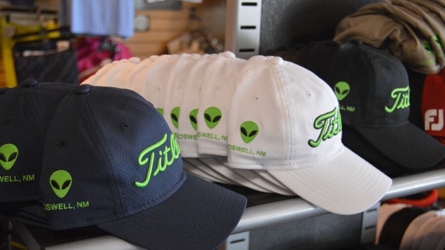 Nancy Lopez Golf Course at Spring River - alien hats