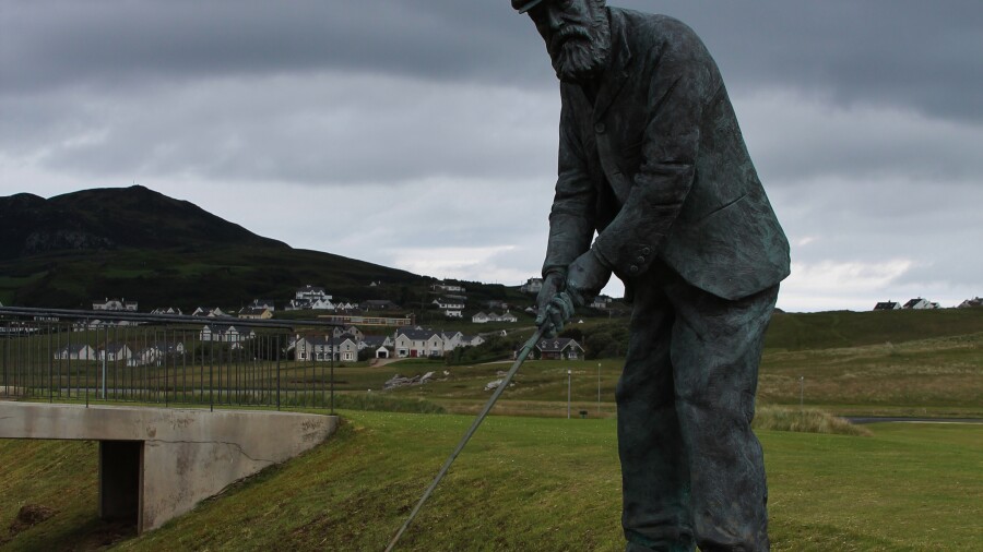 Rosapenna Hotel & Golf Resort - Old Tom Morris statue