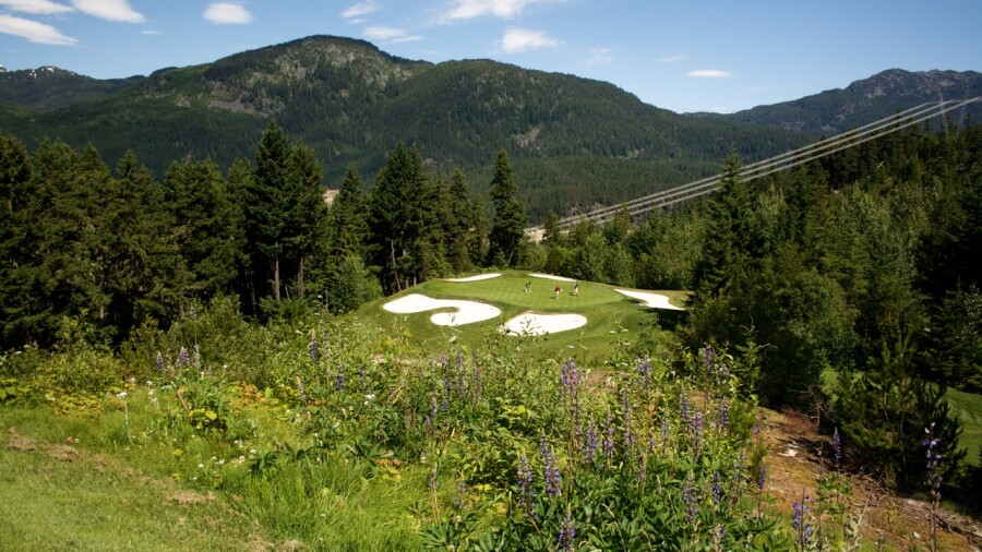 Fairmont Chateau Whistler Golf Club - hole 10