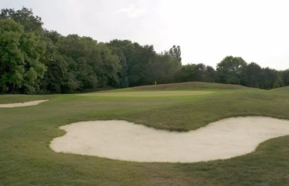 17th green on the Baron Course