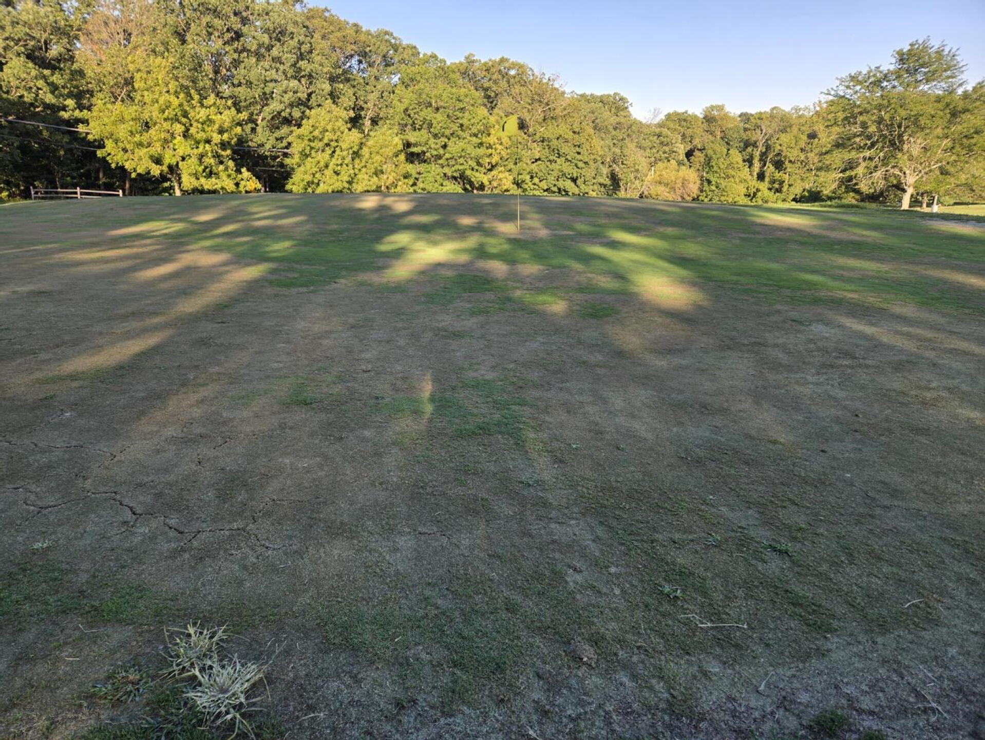 First Green (or more aptly "Brown") (Photo submitted by Eg94pGhY2rV4henMrc1h on 08/24/2025)
