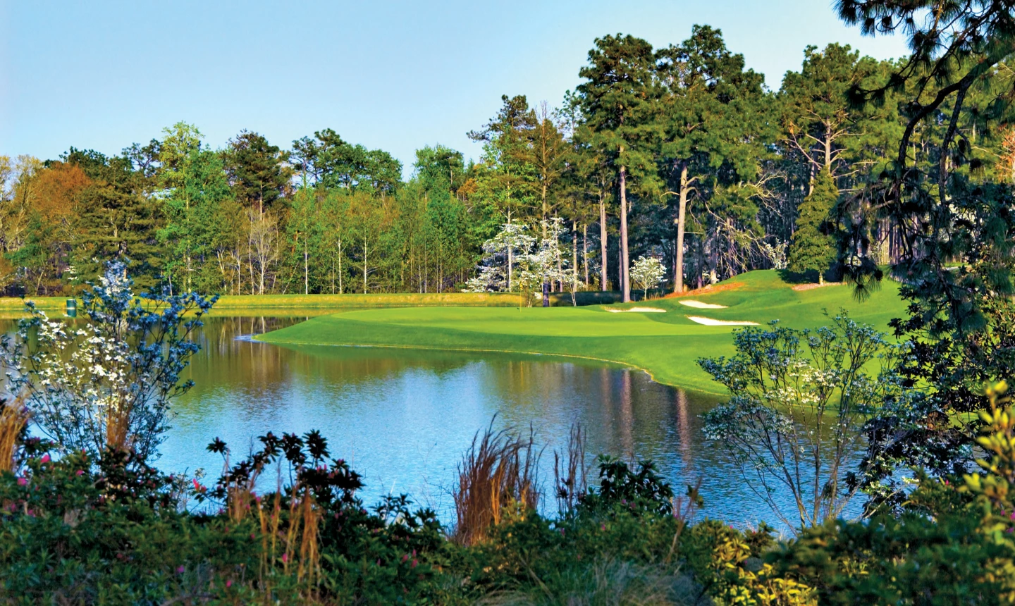 Pinehurst No. 4 course - hole 14