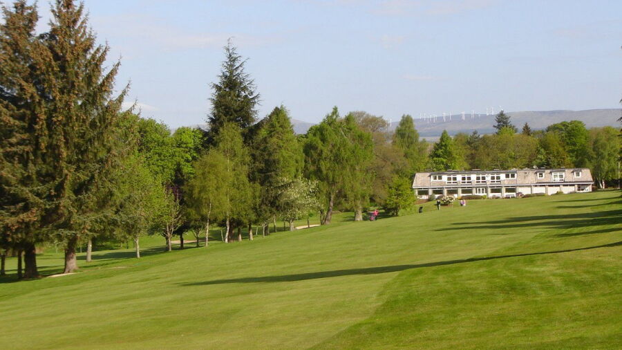 Dunblane New GC: Clubhouse