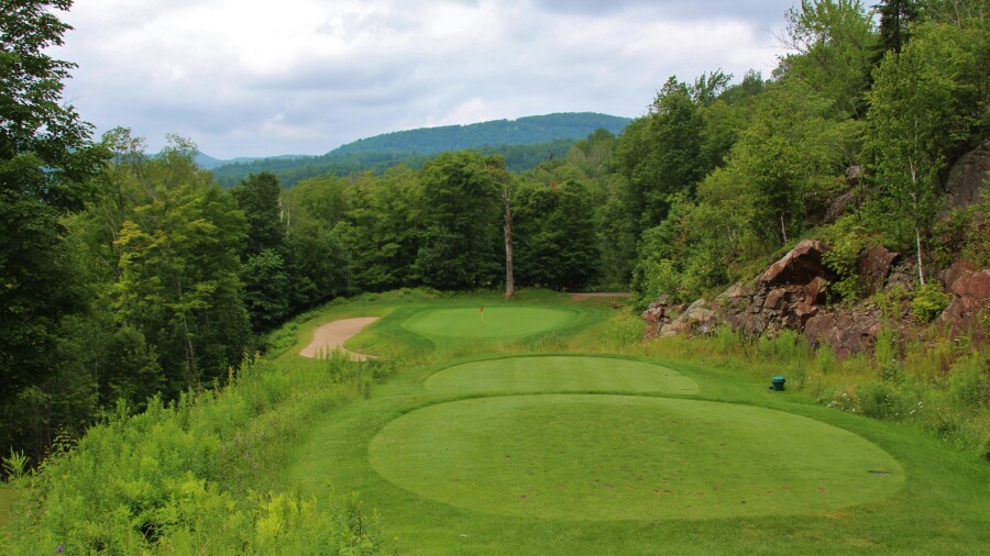 Le Geant golf course - hole 6