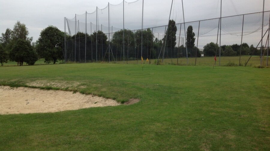 Chipping area at Beedles Lake