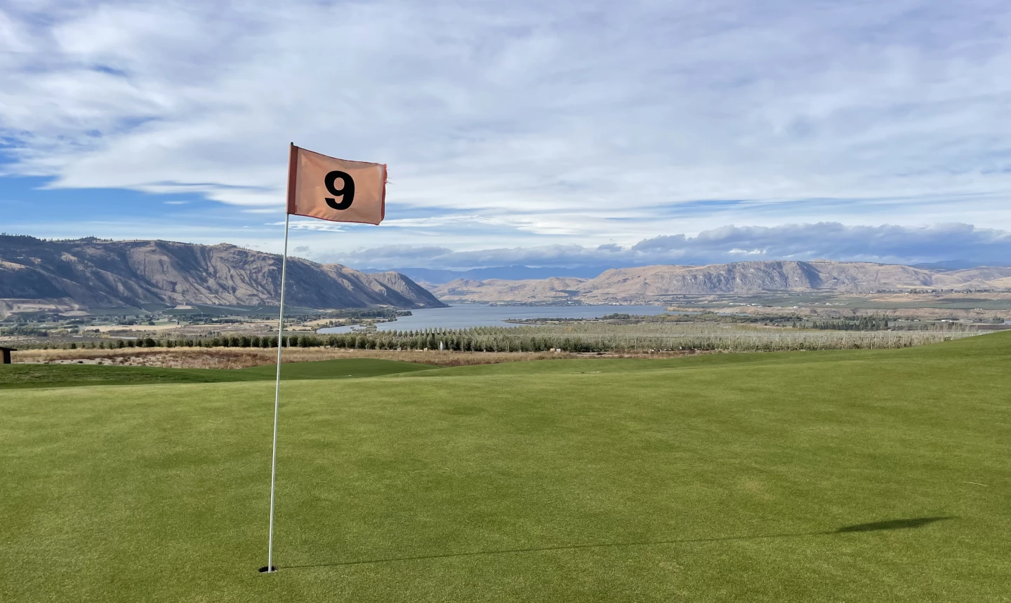 Scarecrow at Gamble Sands - hole 9 