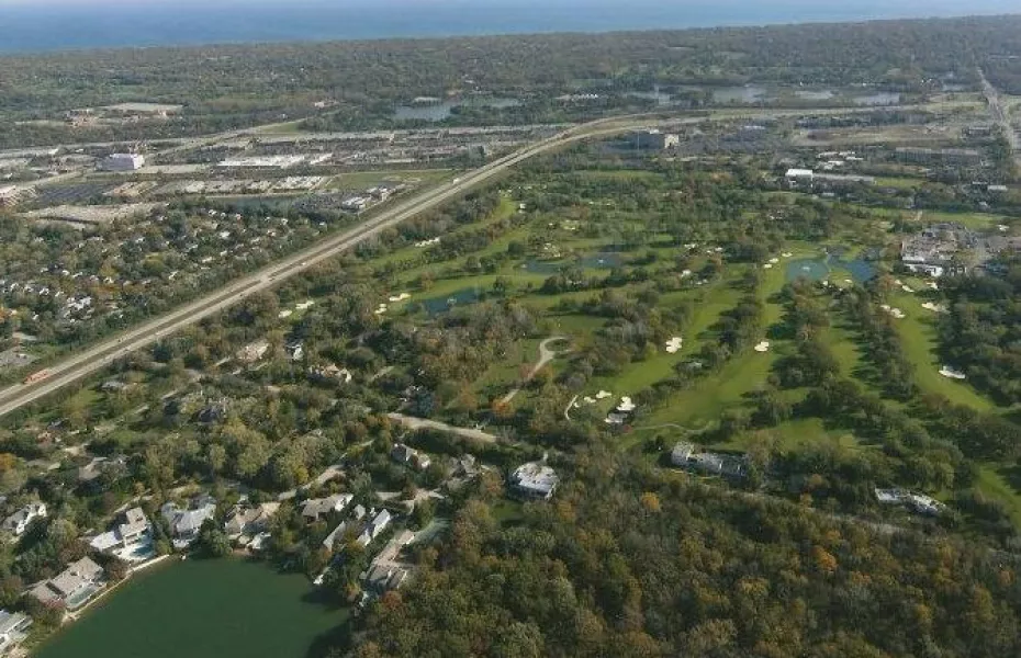 Green Acres CC: Aerial view